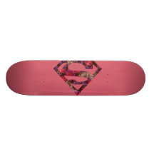 Rosa Blumenc$s-schild Bedruckte Skateboarddecks