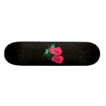 Rosa Blumeskateboard-Plattform Skate Board