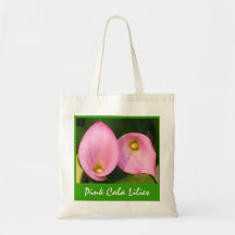 Rosa Cala-Lilien-Tasche