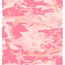 Rosa Camouflage - Girly Camouflage Foto Figur
