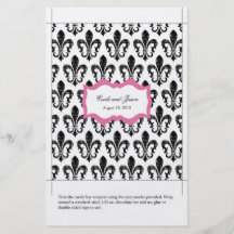 Rosa der Süßigkeits-Bar-Verpackungs-| New Orleans Individuelle Flyer
