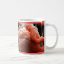 Rosa Flamingo Kaffeetasse