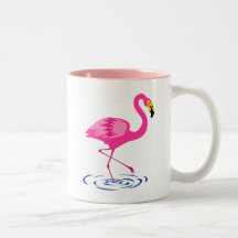 Rosa Flamingo Kaffeetassen