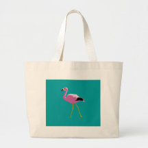 Rosa Flamingo Tasche