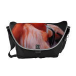 Rosa Flamingo - Vogel-Rickshaw-Taschen Kurier Tasche