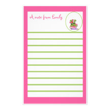 Rosa Frosch-Anmerkungs-Papier Druckpapiere