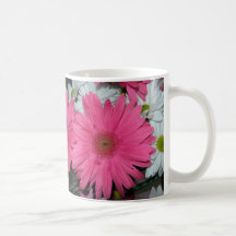 Rosa Gerber Gänseblümchen-Becher Kaffeetasse
