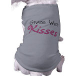 Rosa gibt nasse Kuss-Hundet-shirts Haustierhemden