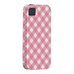Rosa Gingham iPhone 4 Fall Vibe iPhone 4 Hülle