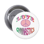Rosa Gymnastik-Geschenke Buttons