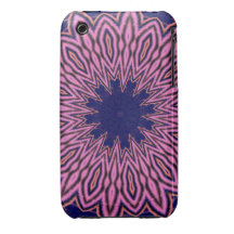 Rosa Kaleido iPhone 3 Case-Mate Hülle