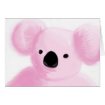 Rosa Koala Karten