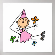 Rosa königliche Prinzessin Plakatdrucke