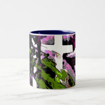 Rosa kreuzt Girly christlichen Becher Teetasse