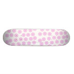 Rosa Kuchen-Muster Personalisierte Skateboarddecks