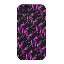 Rosa Liebe-Fall Case-Mate iPhone 4 Case