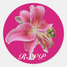Rosa Lilie UAWG Aufkleber