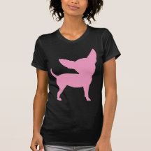 Rosa lustige Chihuahua Tshirt
