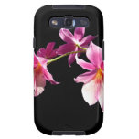 Rosa Orchidee Etui Fürs Galaxy S3