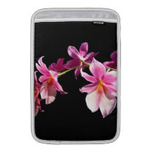 Rosa Orchidee MacBook Sleeve