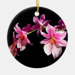 Rosa Orchidee Ornamente