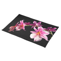 Rosa Orchidee Tisch Sets