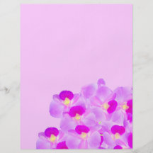 Rosa Orchideen-Blumenstrauß Flyer