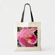 Rosa Orchideen-Tasche