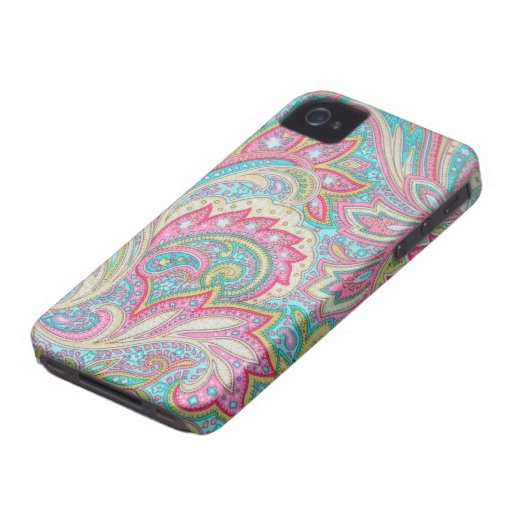 Rosa Paisley-Case-Mate iPhone 4 iPhone 4 Hüllen