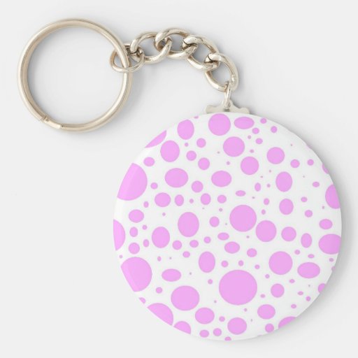 rosa Polka dots.jpg Schlüsselbänder