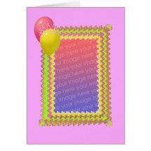 Rosa Prinzessin Card Karte