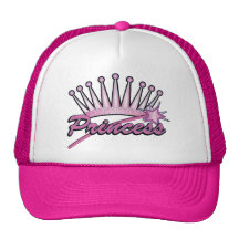 Rosa Prinzessin Crown Trucker Cap