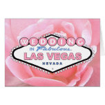 Rosa Rose HOCHZEIT in Las- Vegaskarte