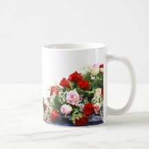 Rosa Rosen, die Blumenstrauß Wedding sind Teehaferl
