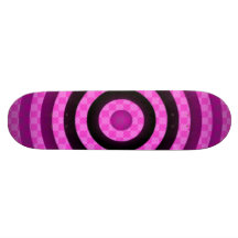 rosa Skateboard Personalisierte Skatedecks