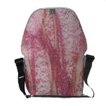 Rosa Snakeskin Muster-Kunst-Rickshaw-Bote-Tasche Kurier Taschen