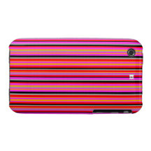 Rosa Streifen dünner iPhone 3 Case-Mate-Fall iPhone 3 Case-Mate Hülle