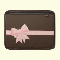 Rosa Tupfen-Bogen ipad sleeves