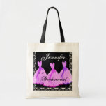 ROSA u. LILA Brautjungfer kleidet Taschen-Tasche