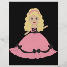 Rosa u. schwarze Kleiderprinzessin 4 Flyer