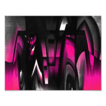 Rosa und Schwarzes abstrakt Kunstfoto