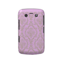 Rosa-und TAN-Damast-BlackBerry-Fall Blackberry Bold Case