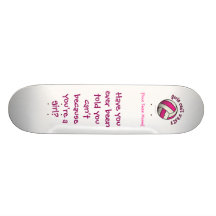 Rosa Volleyball Individuelles Deck