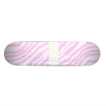 Rosa Zebra-Druck, Tiermuster Personalisierte Decks