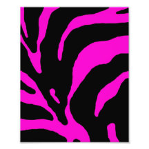 Rosa Zebra-Streifen-Tierdruck Foto