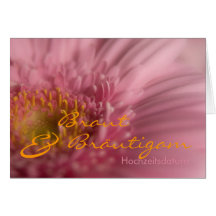 RosaGerbera • Save the Date Karte
