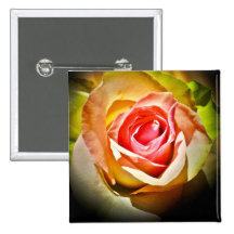 Rose - Für Dich Anstecknadelbuttons