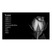 Rose Visitenkarten