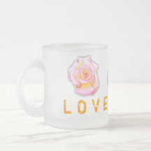 Rosen-Blumen-Liebeschale Kaffee Haferl