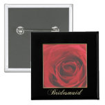Rosen-BrautjungferPin KRW eleganter Anstecknadelbutton